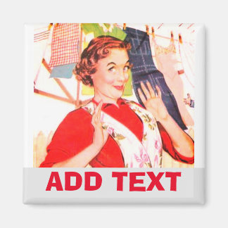 Make Yourself At Home , wash clothes Magnet