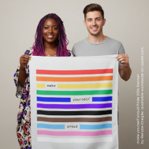 Make Yourself Proud Rainbow Redaction Pride 2026