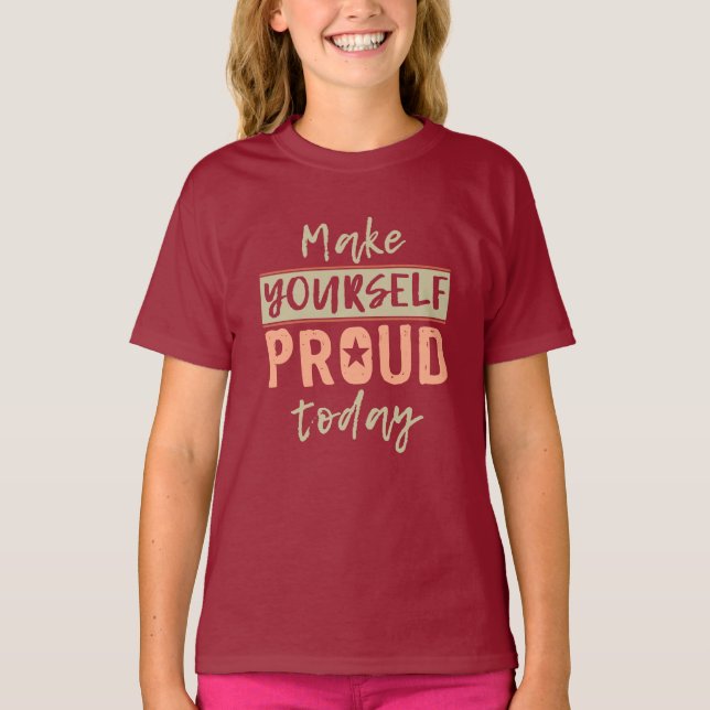 “Make Yourself Proud” shirts & jackets (Front)
