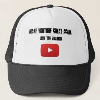 Make Youtube great again Trucker hat