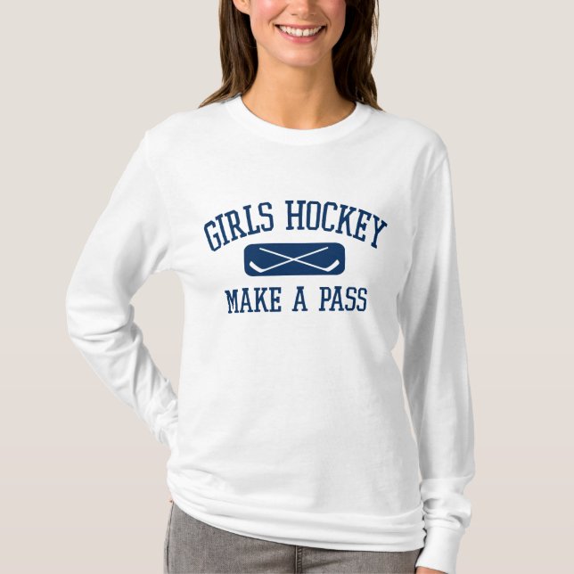 makeapassnavy T-Shirt (Front)