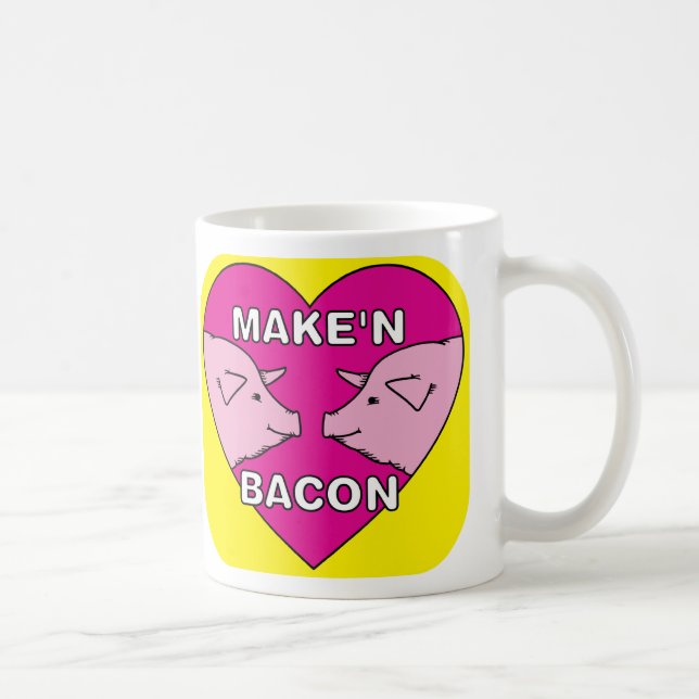 Make'n Bacon Coffee Mug (Right)