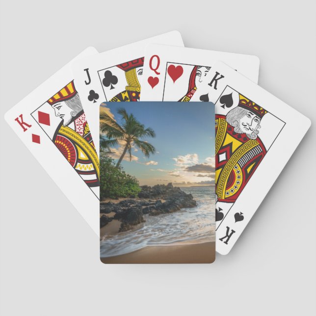 Makena Beach | Makena Cove Poker Cards (Back)