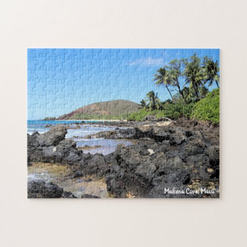 Makena Cove Maui Hawaii Jigsaw Puzzle