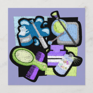 Makeover Party Invitation