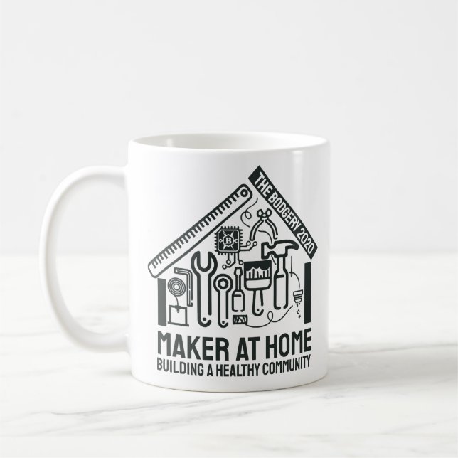 Maker at Home Mug (Left)