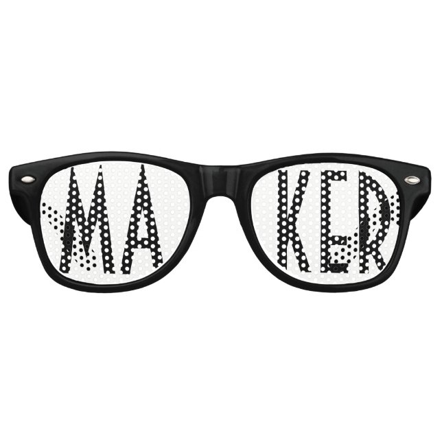 MAKER • Crafts Retro Sunglasses (Front)