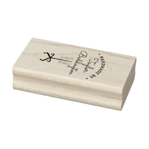 Maker's Handmade Fashion Name Stamp