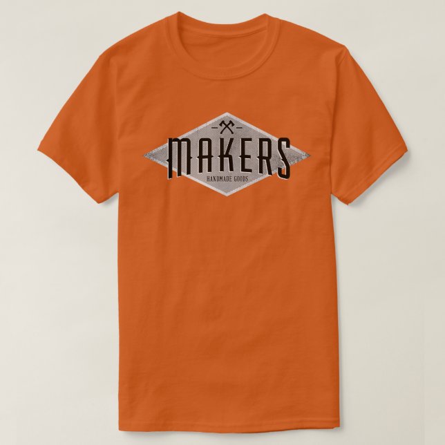 MAKERS Handmade Goods T-Shirt (Design Front)