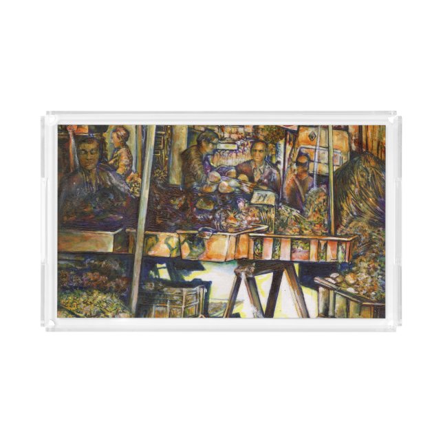 Makes Creativity Glimmer All the Brighter Acrylic Tray (Front)