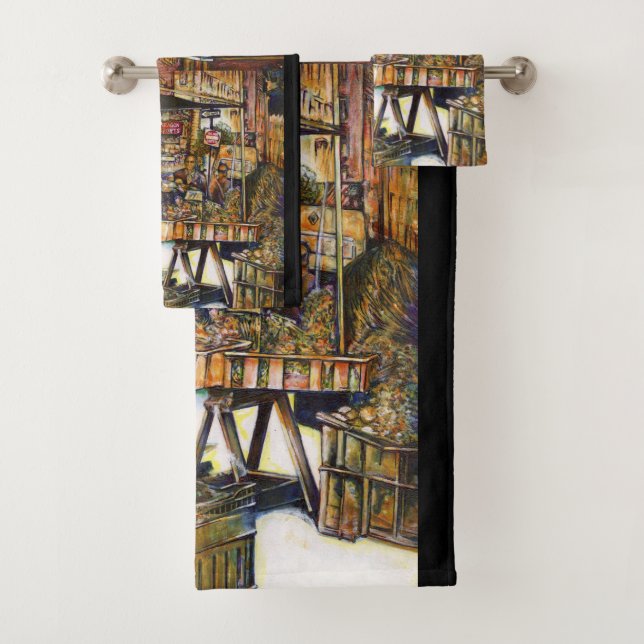 Makes Creativity Glimmer All the Brighter Bath Towel Set (Insitu)