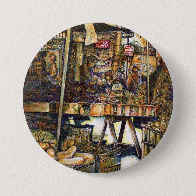 Makes Creativity Glimmer All the Brighter Button (Front)