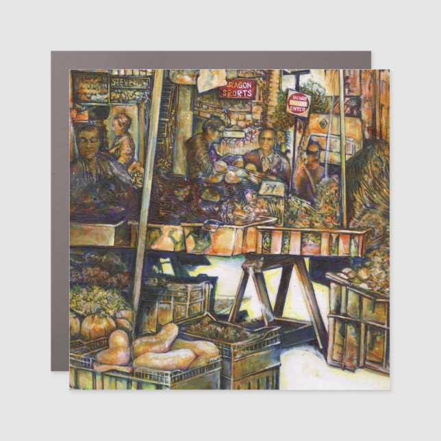 Makes Creativity Glimmer All the Brighter Car Magnet (Front)