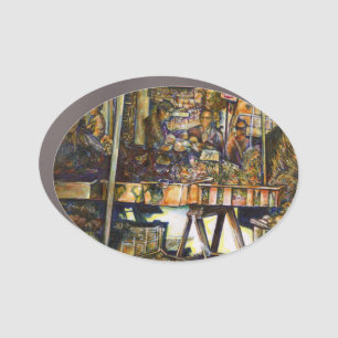 Makes Creativity Glimmer All the Brighter Car Magnet