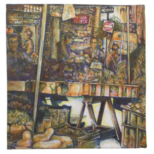 Makes Creativity Glimmer All the Brighter Cloth Napkin