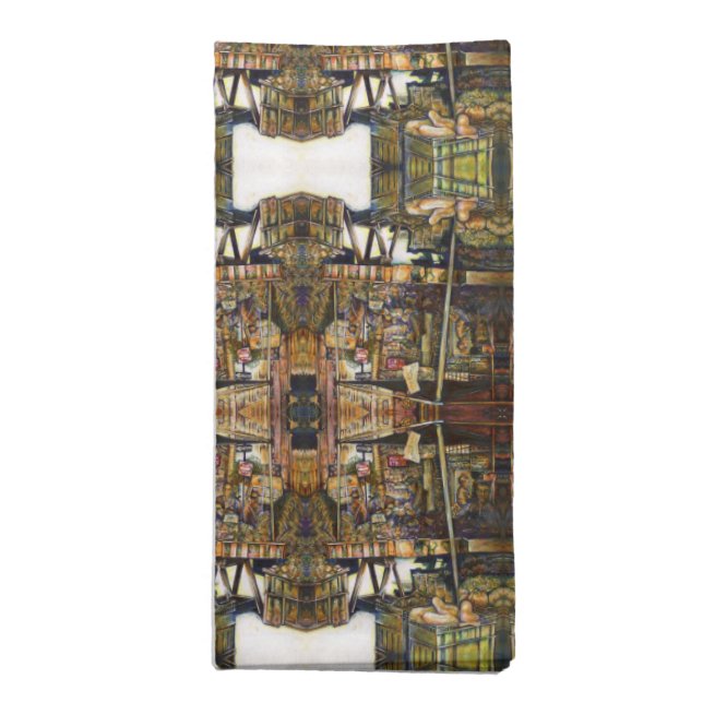 Makes Creativity Glimmer All the Brighter Cloth Napkin (Folded)