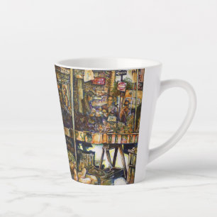 Makes Creativity Glimmer All the Brighter Latte Mug