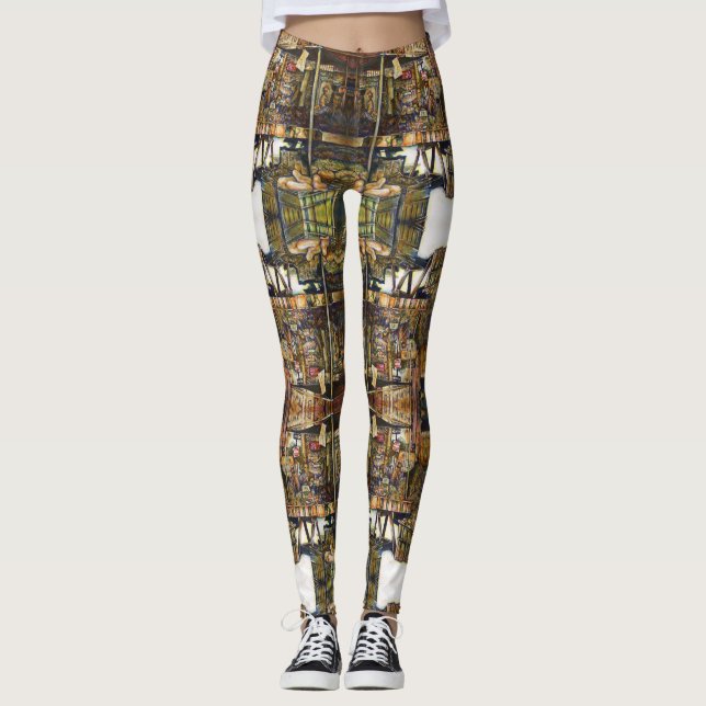 Makes Creativity Glimmer All the Brighter Leggings (Front)