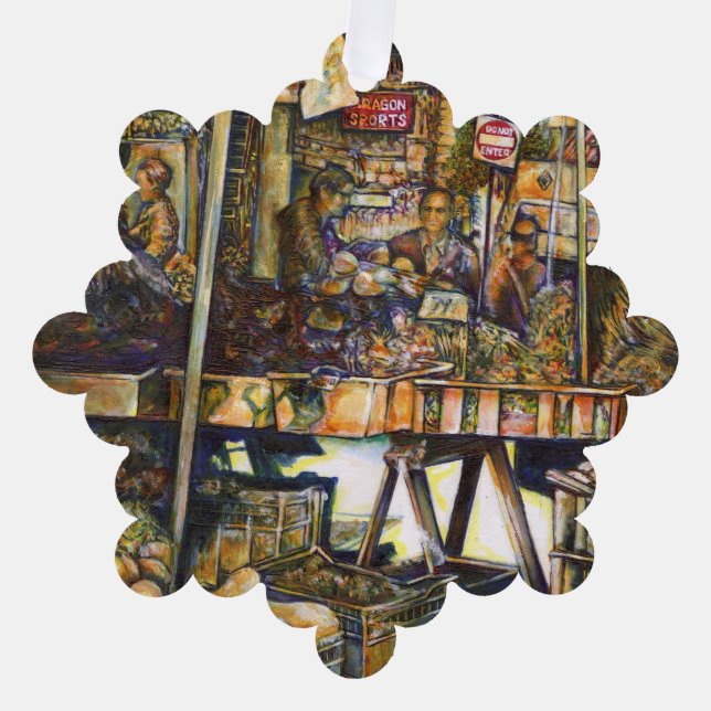 Makes Creativity Glimmer All the Brighter Ornament Card (Front)