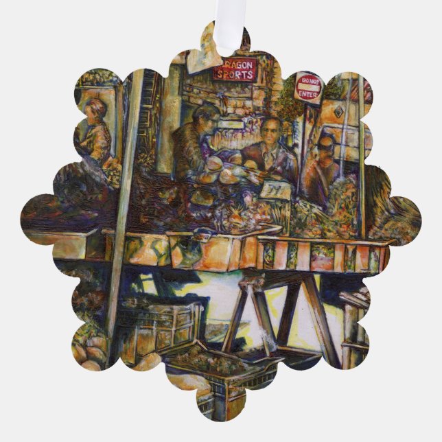 Makes Creativity Glimmer All the Brighter Ornament Card (Front)