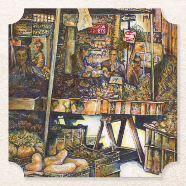 Makes Creativity Glimmer All the Brighter Paper Coaster (Front)