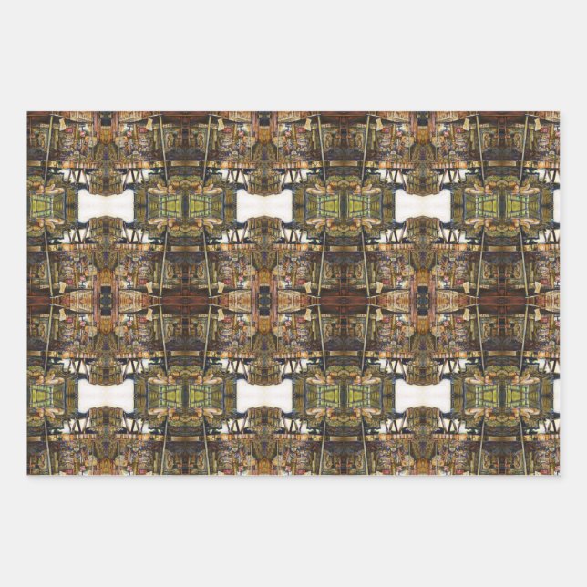 Makes Creativity Glimmer All the Brighter Wrapping Paper Sheets (Front)