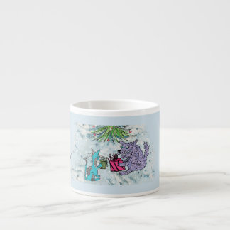 Makes me warm and fuzzy espresso cup
