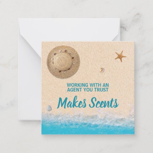 Makes Scents Real Estate Marketing Note Card