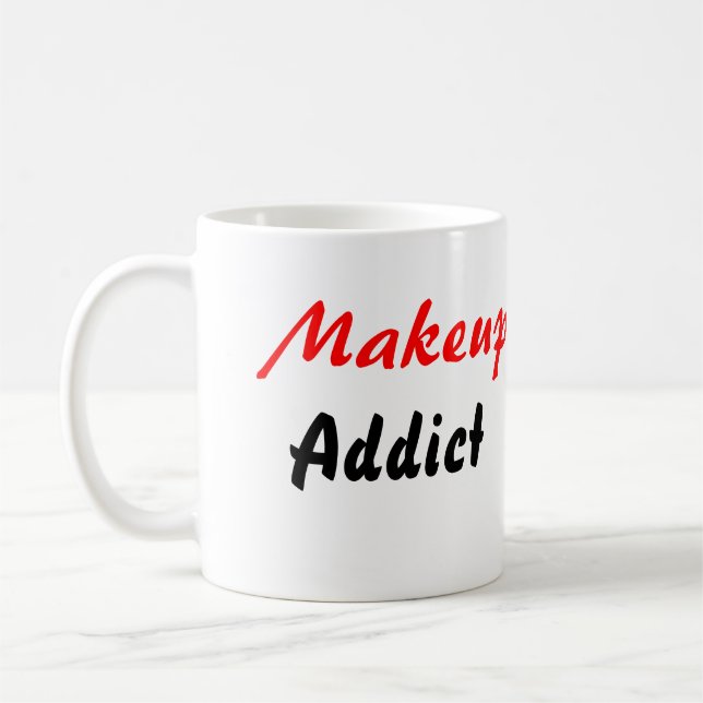 Makeup Addict mug (Left)