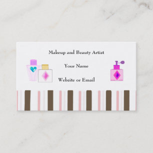Makeup and Beauty Products Business Card