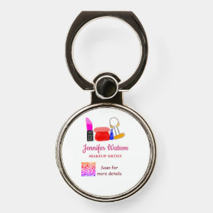 Makeup artist add name website email phone no addr ring stand