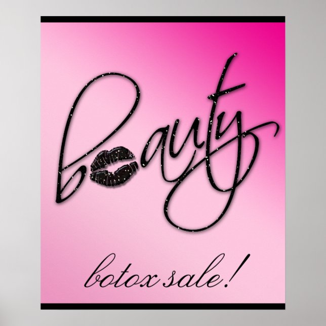 Makeup Artist Beauty Cosmetic Retail Salon Poster (Front)