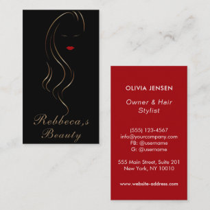 Makeup artist Beauty Salon Lash Extension wink eye Business Card