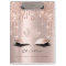 Makeup Artist Brown Wax Lashes Spark Diamond Lotus