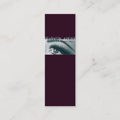 Customizable MakeUp Artist - Business, Calling Card Business Cards