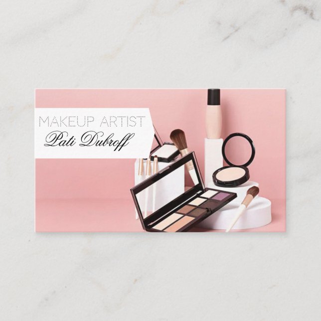 Makeup Artist Business Card (Front)