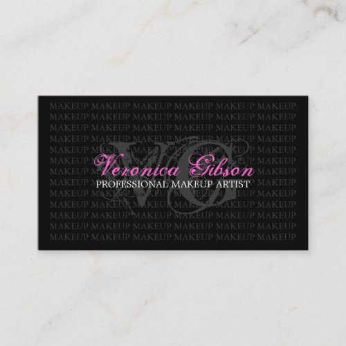 MAKEUP ARTIST BUSINESS CARD