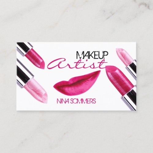 Makeup Artist Business Card