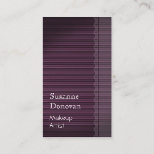 Makeup Artist Business Card