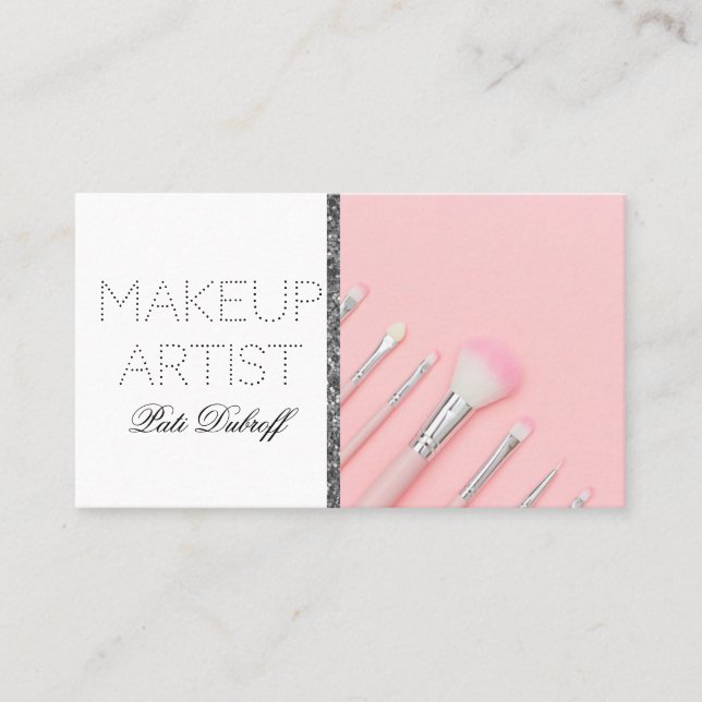 Makeup Artist Business Card (Front)