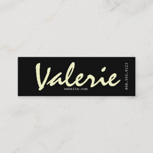Makeup Artist Business Card