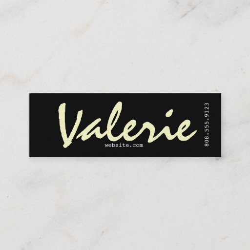 Customizable Makeup Artist Business Card