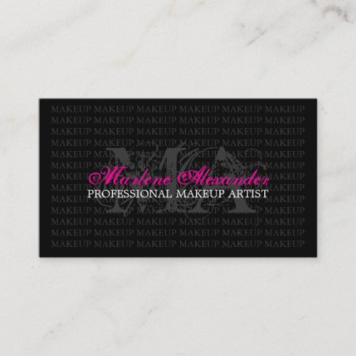 MAKEUP ARTIST BUSINESS CARD