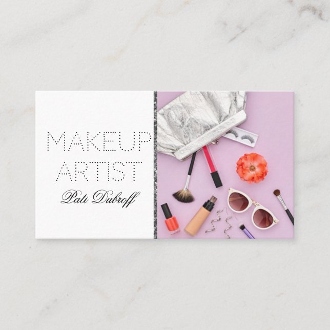 Makeup Artist Business Card (Front)