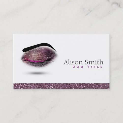 Makeup artist Business card