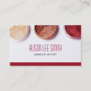 MakeUp artist business card