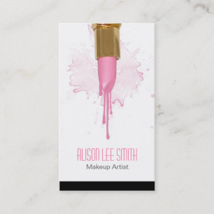 Makeup Artist business card