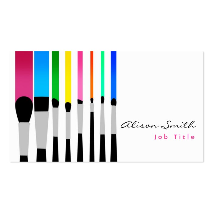 Makeup Artist Business Card - Top 25 Professional Makeup Artist Business Card Ideas - Make a lasting impression with quality cards that wow.dimensions: