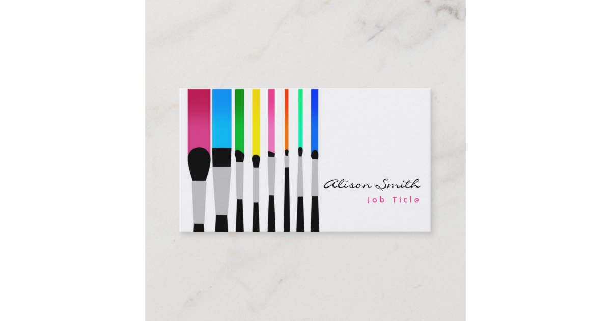 Makeup artist Business card