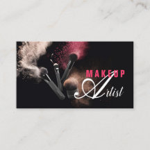 MakeUp Artist Business Card